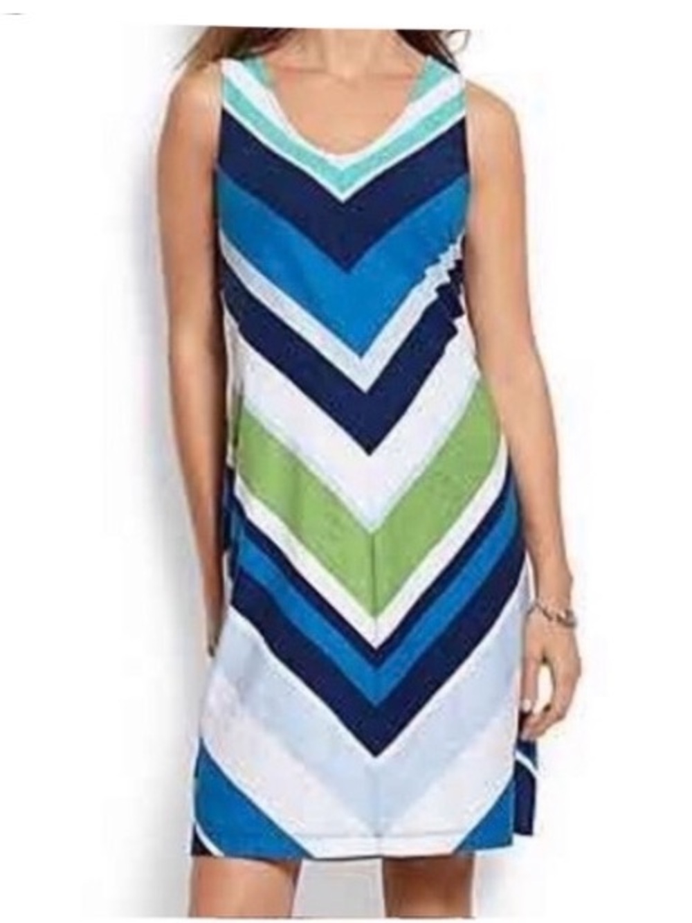Tommy Bahama Beach Break Stripe Mini Dress, XS